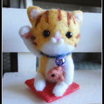 ＊招きねこちゃん（黄）＊