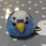インコ　マグネット入り