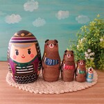 Ｋ様オーダー品＊端午の節句マトリョーシカ
