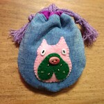 ちくわっぺん匂袋 ピンク