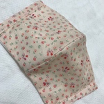 （大人）小花柄コットン立体マスク　簡単キット（ピンク）