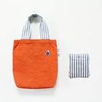 《受注制作》小さい仲間のナイロンミニバッグ／オレンジ