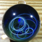 Energy Frog  space series  space vortex（クリスタルオパール）