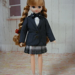 22cmドール用制服セット