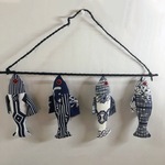 大島のめざしタペストリー