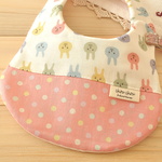 2way♪調整可♪ふわふわやわらかスタイ♪うさぎ