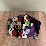 ノーズワイヤー入り　和柄黒レースマスク　キット