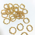 デザイン丸カン  ゴールド　10mm　20個セット