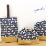 【k様オーダー品】入園グッズ　しろくまレモン