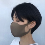 ★GW中も毎日出荷！送料無料★こだわり！立体マスク【キャメル】