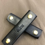 レディース＆メンズバッグleatherハンドルカバーItalian天然シボ厚口 leather