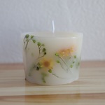 蜜蝋ボタニカルキャンドル（フラワー）No.34