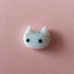 マスク ピアス(グレトラ猫)