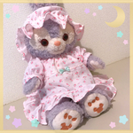 ステラルー♡ふんわりピンクお花柄ナイティーセット♡
