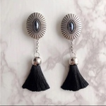 vintage metal tassel ◎black