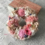* French Marianne × Beige pink *wreath リース
