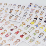 (予約販売)4/24発売 molintaシール  女の子