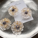 clear flower✴︎gold