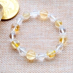 💸 Abundance💸〜豊かさ〜天然シトリン✖️ルチルクォーツで豊かさを引き寄せるパワーストーンブレスレット★送料無料★