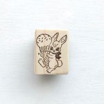 アイスクリーム うさぎはんこ