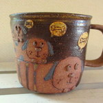 mufupotari　いぬだんだんのマグカップ