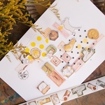 [樂意] [LY-064] 箱子貓(Cats in Boxes) ネコ柄 和紙マスキングテープ(剥離紙付き)