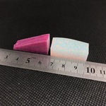 ★livera様専用　ハイブリッドオパール(人工オパール)　お試し用少し大きめ端材 9gパック　スタンダードシリーズホワイト＆ダークレッド入りパック＊ランダム発送