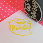 【再販】HALLOWEEN ねこおばけはんこ