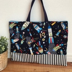 レッスンバッグ～ロケットで宇宙旅行～