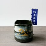 斎藤道三　家紋カップ（刷毛　クリア）31-0032