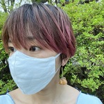 夏涼しい🍨シルクコットン・立体布マスク・フィルターポケット付き・コットン・綿・シルク・夏用マスク・夏・マスク・夏素材・マスク・冷感・涼しい・男女兼用・夏快適・