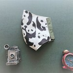 マスク パンダ柄　インナーマスク　布マスク　大人用　手作りキット　立体マスク マスク　