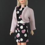 ワンピース（短丈）・ボレロセット【Barbie FR PoppyParker Misaki 1/6ドール服】