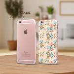 北欧風しずくと花柄 全機種対応 ハードケース at2001-780 iPhone アンドロイド