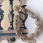 【2コセット】JIRI＊IVANA #czech beads#チェコビーズ　lily17✖️12㎜　crystal/bronze