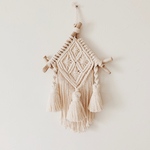 𓇼 macrame fringe tapestry 𓇼