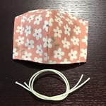 ベビー用ハンドメイド　立体インナーマスクキット　花柄