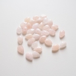 【2粒】モルガナイト(ペアシェイプ)　約8×～13mm