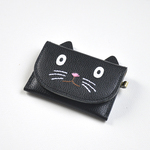 名刺やICカードなんかを入れるケース　黒ねこ