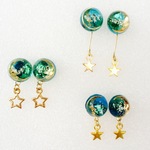 Moonshine*ピアス（流れ星Ver.）