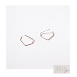 ☆再販☆ DIAフープピアス ショート 14kgf