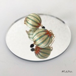  [MARI.co ピアス] Cobalt Green