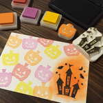 【Halloween House&Pumpkin】＊消しゴムはんこ