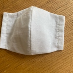 お子様、女性向け　布マスクキット　国産ダブルガーゼ　白