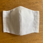 子供用　布マスク　国産ダブルガーゼ　白
