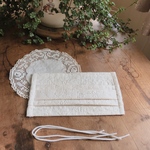 １点限り*小花刺繍コットンレース&Wガーゼ❤︎プリーツマスクキット②