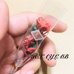 ☆送料無料☆一輪の想い／赤薔薇　ゴールドラメ