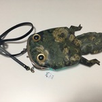 カエル ビックリ大おたまさん☆花柄☆