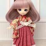 [オビツ11服]古学女生・紅