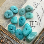 【約100粒✴︎5×2-6×10mm】アマゾナイト✴︎チップ《天然石》